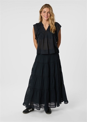 Felicia s voile skirt Navy Neo Noir 
